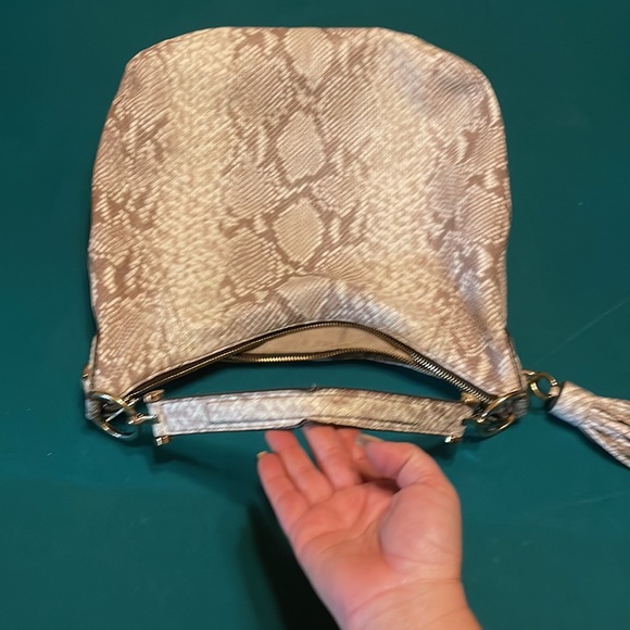 Snakeskin Michael Kors Shoulder Bag - Picture 7 of 13